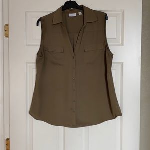 Army Green button up